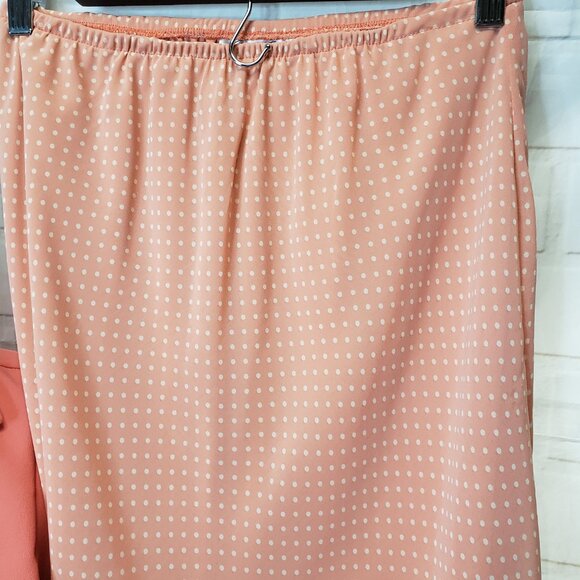 Cute Vintage 90s Y2K Giorgio Fiorelli 2 Piece Pink Blazer with Skirt Set L 12 - Picture 3 of 7